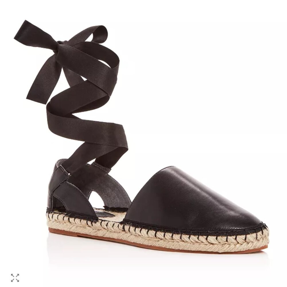 Rebecca Minkoff Vivien leather espadrilles size 9M New in box